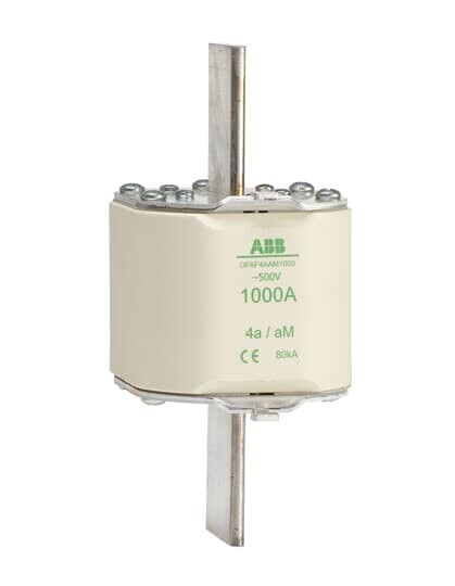 Предохранитель OFAF4AaM630 630A тип аМ размер4a, до 500В | 1SCA022698R1680 | ABB