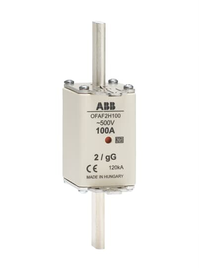 Предохранитель OFAF2H35 35A тип gG размер2, до 500В | 1SCA022627R4810 | ABB