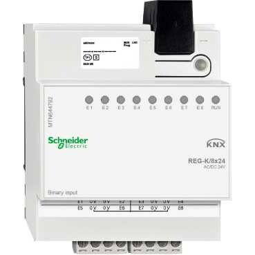 БИНАРНЫЙ ВХОД REG-K/8X24 | MTN644792 | Schneider Electric