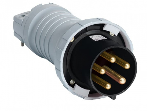 Вилка кабельная 4125P5W, 125А, 3P+N+E, IP67, 5ч | 2CMA126658R1000 | ABB