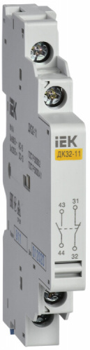 Контакт дополнительный ДК32-11 | DMS11D-AU11 | IEK
