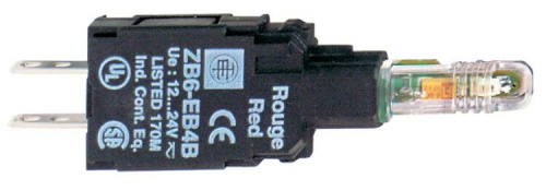 КОРПУС С ОРАНЖЕВЫМ СВЕТОДИОДОМ ФАСТОН | ZB6EB8B | Schneider Electric