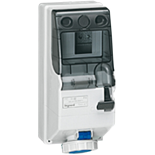 Комбинированный щиток - P17 Tempra Pro - с рейкой DIN - IP 66 - 200/250 В~ - 16 A - 2К+З | 056661 | Legrand