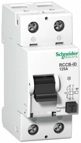 Выключатель дифференциальный (УЗО) ID 2п 125А 30мА тип Asi | 16972 | Schneider Electric