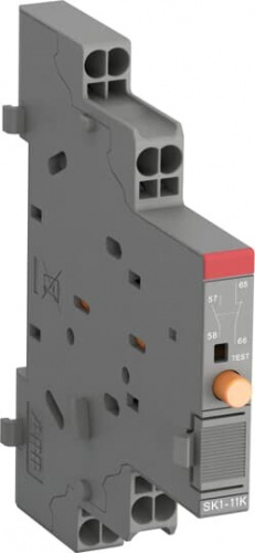 Контакты дополнительные SK1-11K (1НО+1НЗ) боковые сигнальные с втычными клеммами для автоматическихвыключателей серии MS132..K | 1SAM201903R1201 | ABB