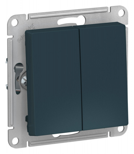 AtlasDesign Изумруд Переключатель 2-клавишный сх.6, 10АХ, механизм | ATN000865 | Schneider Electric
