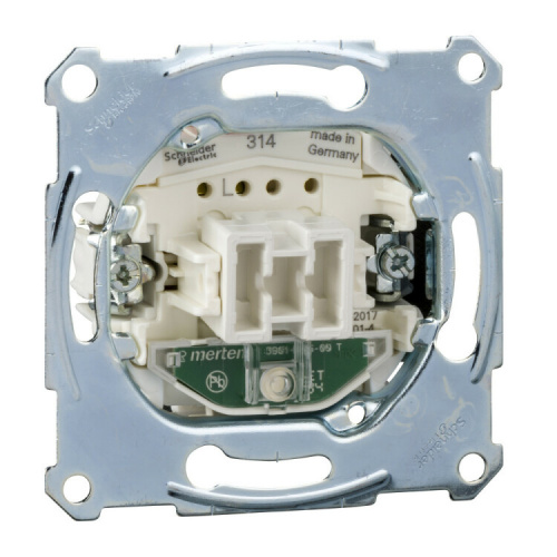 MERTEN Meх-м 1-кл. переключателя сх.6, 10A, с подсветкой QF | MTN3136-0000 | Schneider Electric