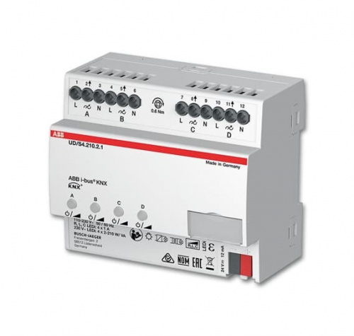 Универсальный светорегулятор LED, 4x210Вт UD/S4.210.2.1 | 2CKA006197A0047 | ABB