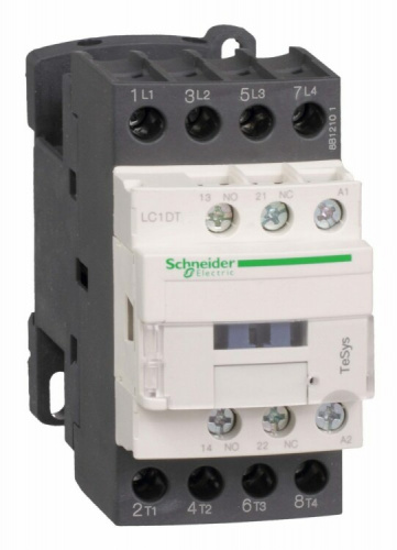 КОНТАКТОР D 4P (4НО),АС1 25 А,НО+НЗ,230V 50/60 ГЦ | LC1DT25P7 | Schneider Electric