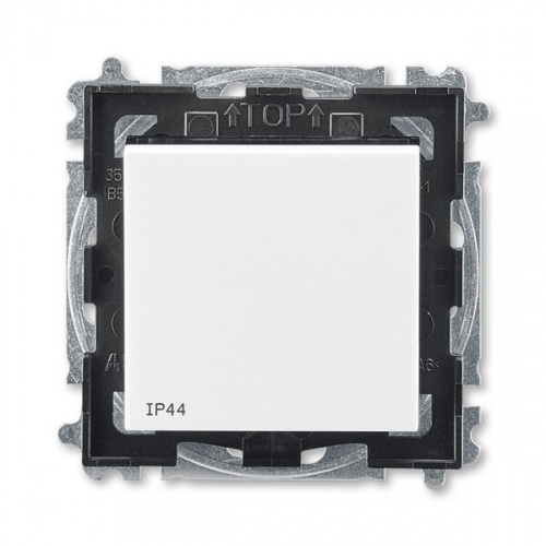 ABB Levit Белый / дымчатый чёрный Переключатель перекрёстный 1-кл. IP44 | 3559H-A07940 62 | 2CHH597940A4062 | ABB