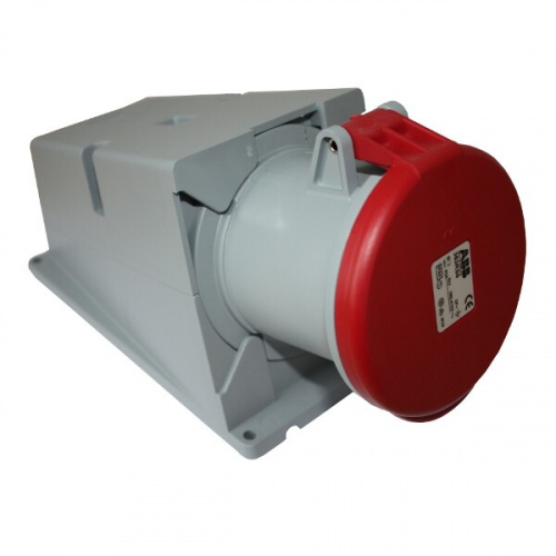 Розетка для монтажа на ПОВЕРХНОСТЬ 63A. 3P+E. IP44 363 RS6 | 2CMA167498R1000 | ABB