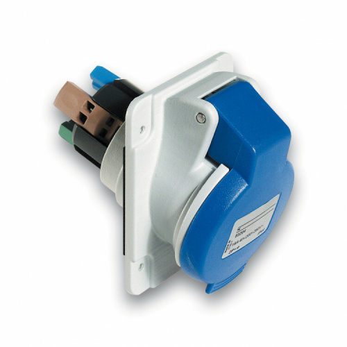 РОЗ СКР УСТ УГЛ БСТР 16А 2P+E IP44 220В | PKY16F423 | Schneider Electric