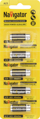 Элемент питания NBT-NE-A23-BP5 | 61464 | Navigator