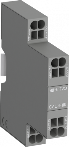 Блок контактный CAL4-11K (1НО+1НЗ) AF09K-AF38K и реле NF22EK-NF40EK | 1SBN010134R1011 | ABB