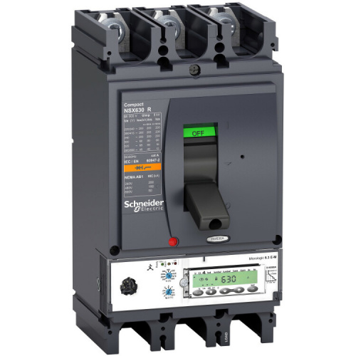 3П АВТОМ.ВЫКЛ. M6.3E-M 320A NSX400R(200кА/415В, 45кА/690B) | LV433610 | Schneider Electric