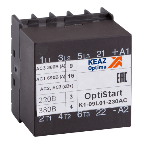 Контактор OptiStart K1-09L10-230AC | 117098 | КЭАЗ