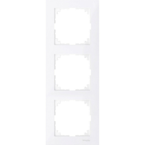 M-Pure 3-постовая рамка, бриллиантовый белый | MTN4030-3625 | Schneider Electric