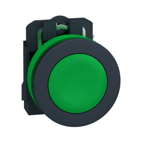 КНОПКА В СБОРЕ,ЗЕЛЕН.,УТОПЛ.МОНТАЖ,1НО | XB5FA31 | Schneider Electric
