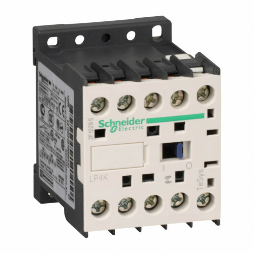 КОНТАКТОР K 3P, 9 A, НО, 110V DC 1.8 Вт, РАСШ. ДИАПАЗОН, ОГРАН. ПЕРЕНАП | LP4K0910FW3 | Schneider Electric
