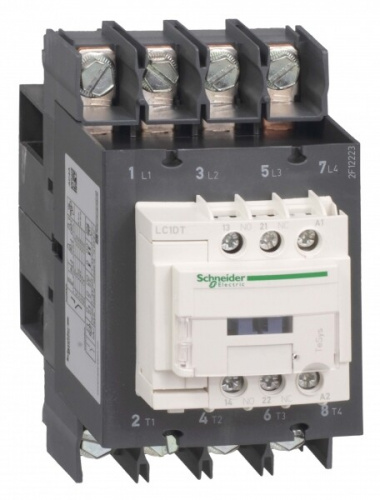 4Р КОНТАКТОР EVERLINK AC1 415В 80 A КАТУШКА УПР. 12В DC | LC1DT80AJD | Schneider Electric