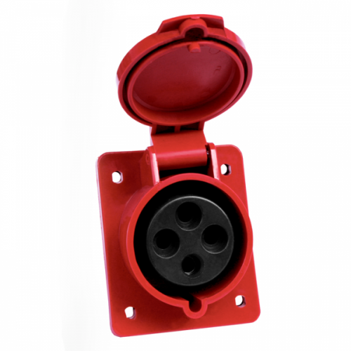 Розетка стационарная внутренняя 414 3Р+РЕ 16А 380В IP44 EKF PROxima | ps-414-16-380 | EKF