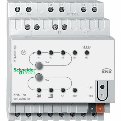 FAN COIL КОНТРОЛЛЕР REG-K, 2Х-4Х ТРУБН. | MTN645094 | Schneider Electric
