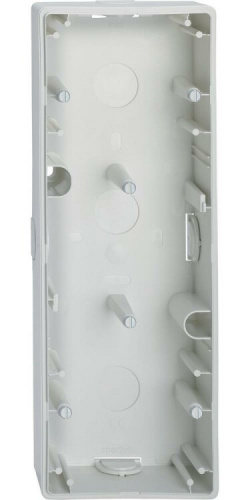 MERTEN, КОРПУС д/открытого монтажа, 3-местный, ПОЛ. БЕЛЫЙ, SM | MTN512319 | Schneider Electric
