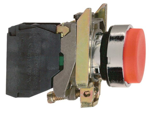 КНОПКА 22ММ КРАСНАЯ С ВОЗВРАТОМ XB4BL42 | XB4BL42 | Schneider Electric