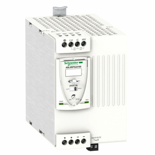 PHASEO БЛОК ПИТАНИЯ УНИВЕРСАЛ 1-ФАЗНЫЙ ~100..120В И ~200..500В/24В 10A | ABL8RPS24100 | Schneider Electric