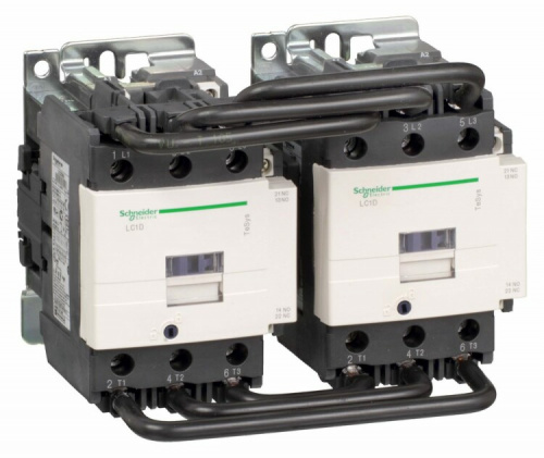 КОНТАКТОР РЕВЕРС. D 3Р, 80 A, НО+НЗ, 110V 50 ГЦ, ЗАЖИМ ПОД ВИНТ, | LC2D80F5 | Schneider Electric