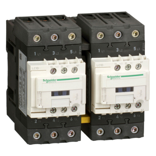 3Р РЕВЕРСИВНЫЙ КОНТАКТОР EVERLINK AC3 440В 50A КАТУШКА УПР. 100В AC 50/60ГЦ | LC2D50AK7 | Schneider Electric