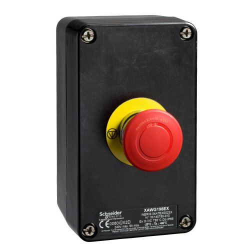 ПЛАСТИКОВЫЙ КНОПОЧНЫЙ ПОСТ ATEX В СБОРЕ XAWG188EX | XAWG188EX | Schneider Electric