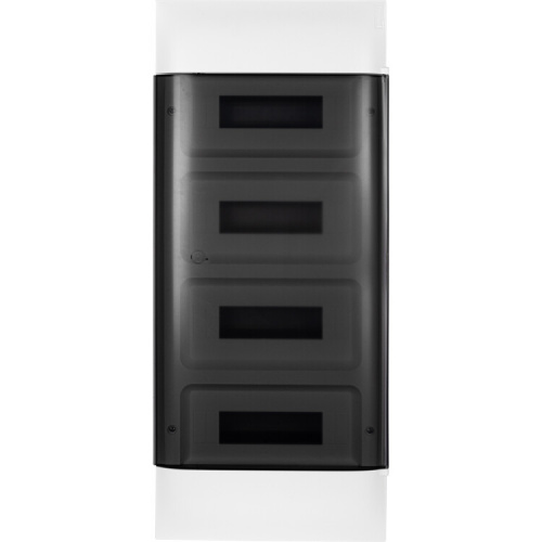 Practibox S Пластиковый щиток Встраиваемый 4X12 Дымчатая дверь | 135554 | Legrand