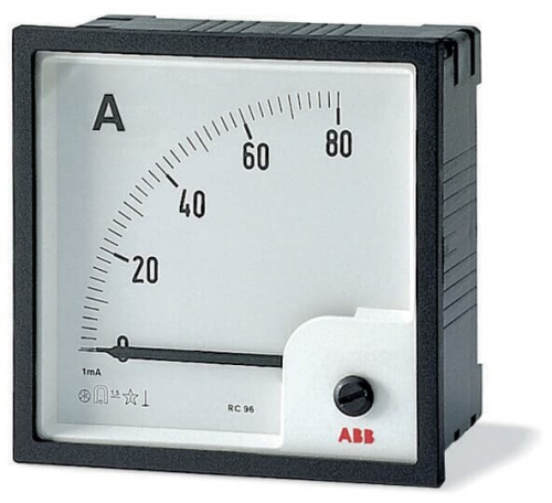 Амперметр перем.тока прям.вкл. AMT1-A1-10/96|2CSG313040R4001| ABB