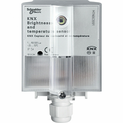 ДАТЧИК ОСВЕЩЕННОСТИ И ТЕМПЕРАТУРЫ | MTN663991 | Schneider Electric