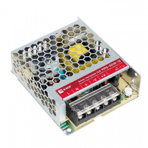 Блок питания 12В MPS-50W-12 Proxima | mps-50w-12 | EKF