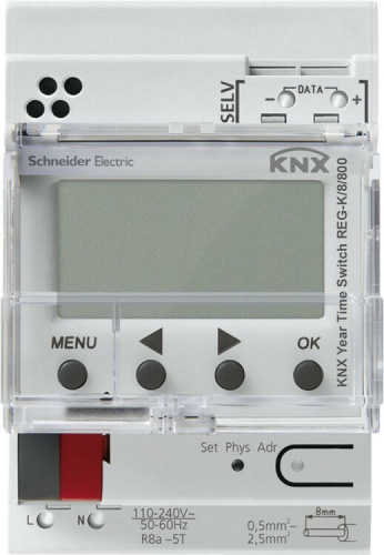 Таймер годовой REG-K/8/800 | MTN6606-0008 | Schneider Electric