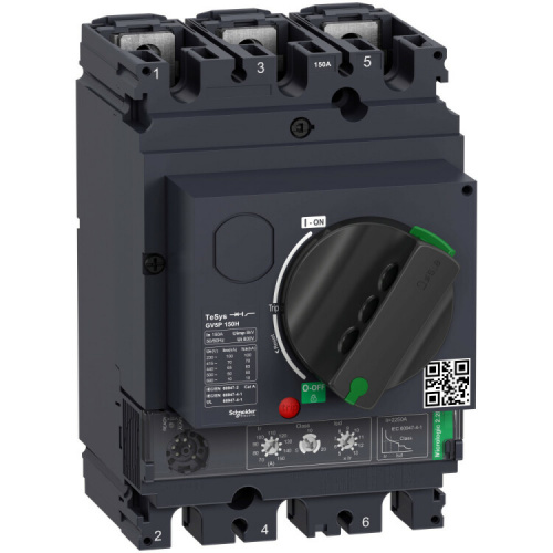 Выключатель автоматический GV5P T/M 150A 70kA | GV5P150H | Schneider Electric